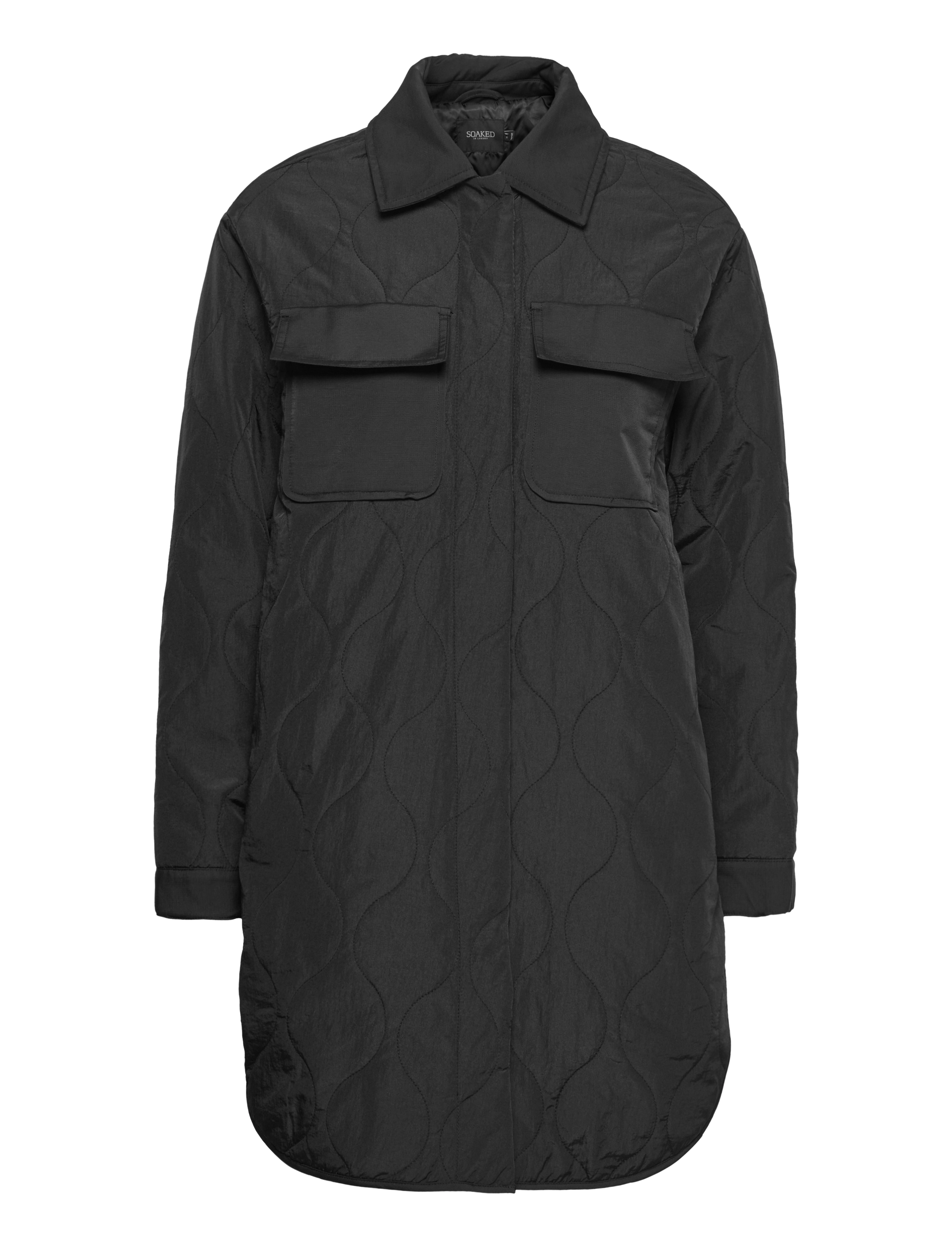 Soaked SLUma Coat - Soaked in Luxury - BLACK / black