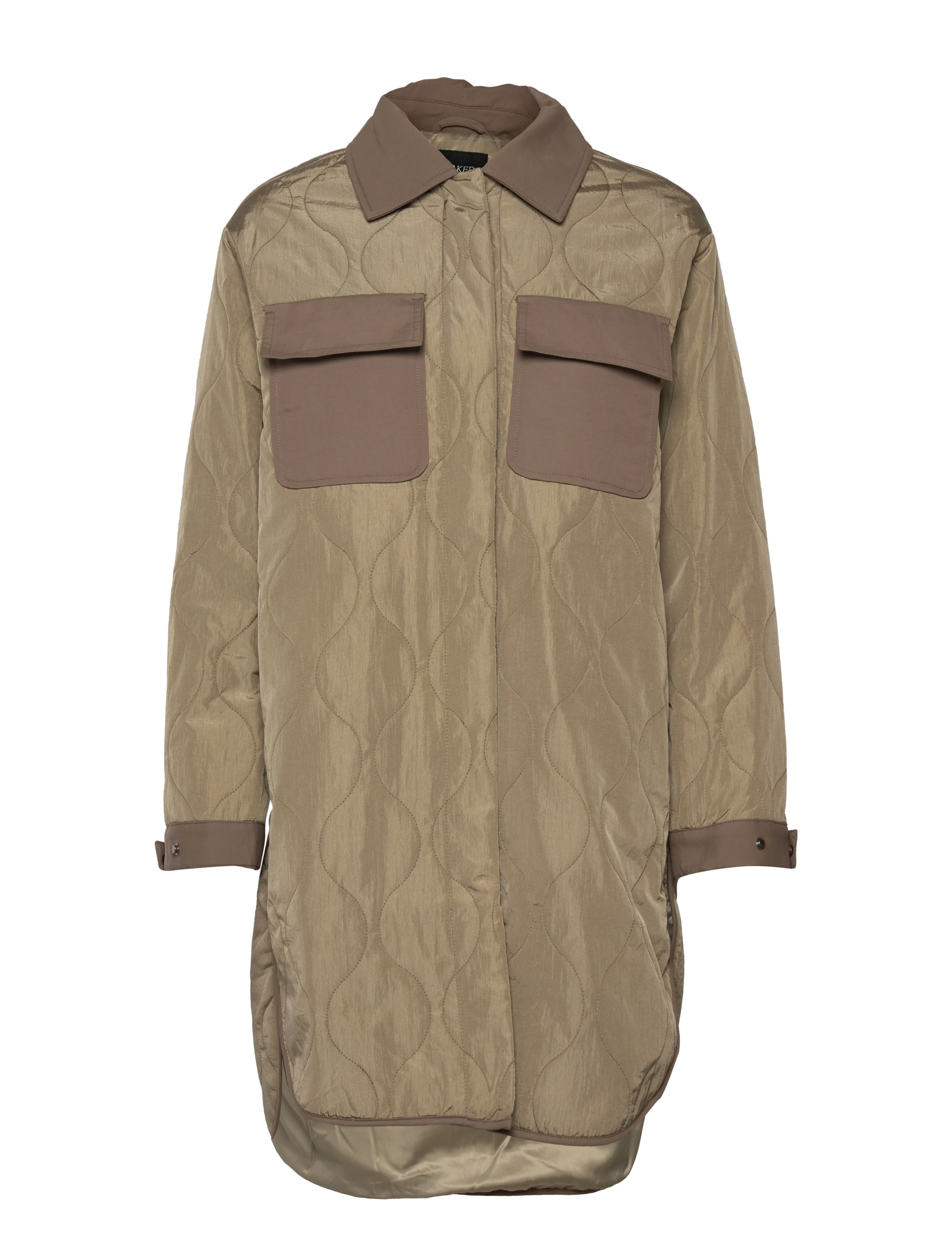 SOAKED Sluma Mantel Beige - S - Damen