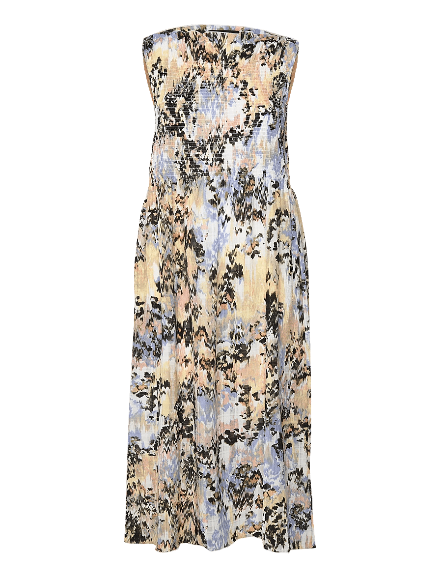 Soaked - SLOlympia Dress - maxikleider - parsnip abstract print - 1