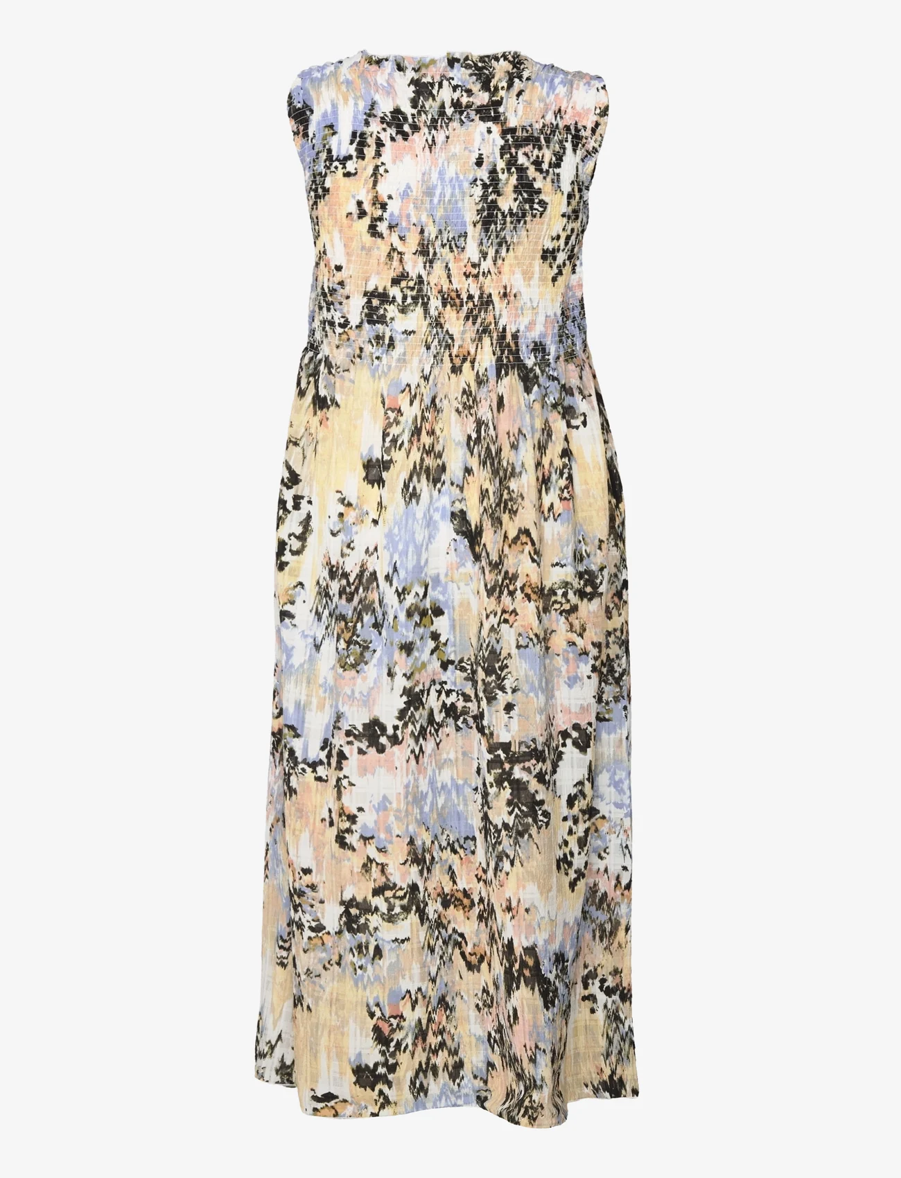 Soaked in Luxury - SLOlympia Dress - maxi kjoler - parsnip abstract print - 1