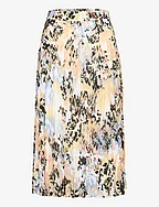 SLOlympia Skirt - PARSNIP ABSTRACT PRINT