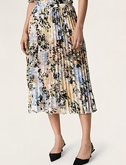 Soaked in Luxury - SLOlympia Skirt - midi-röcke - parsnip abstract print - 2