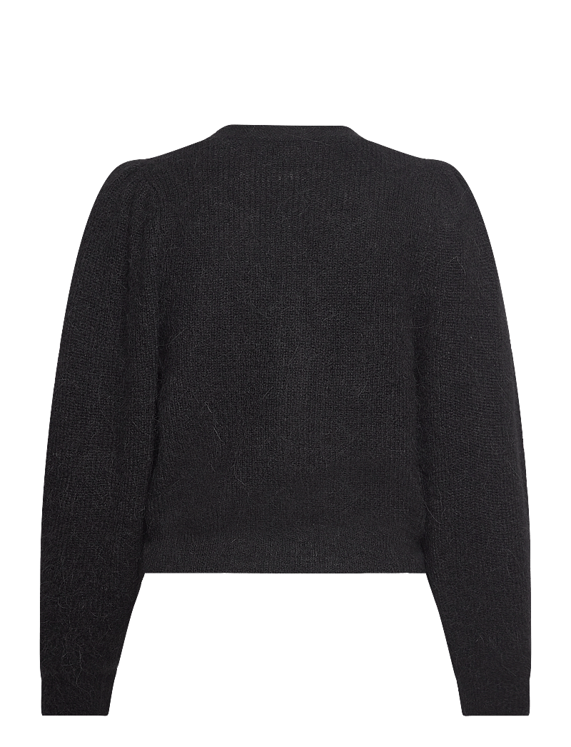 Soaked in Luxury - SLTuesday Puf Cardigan LS - cardigans - black - 2