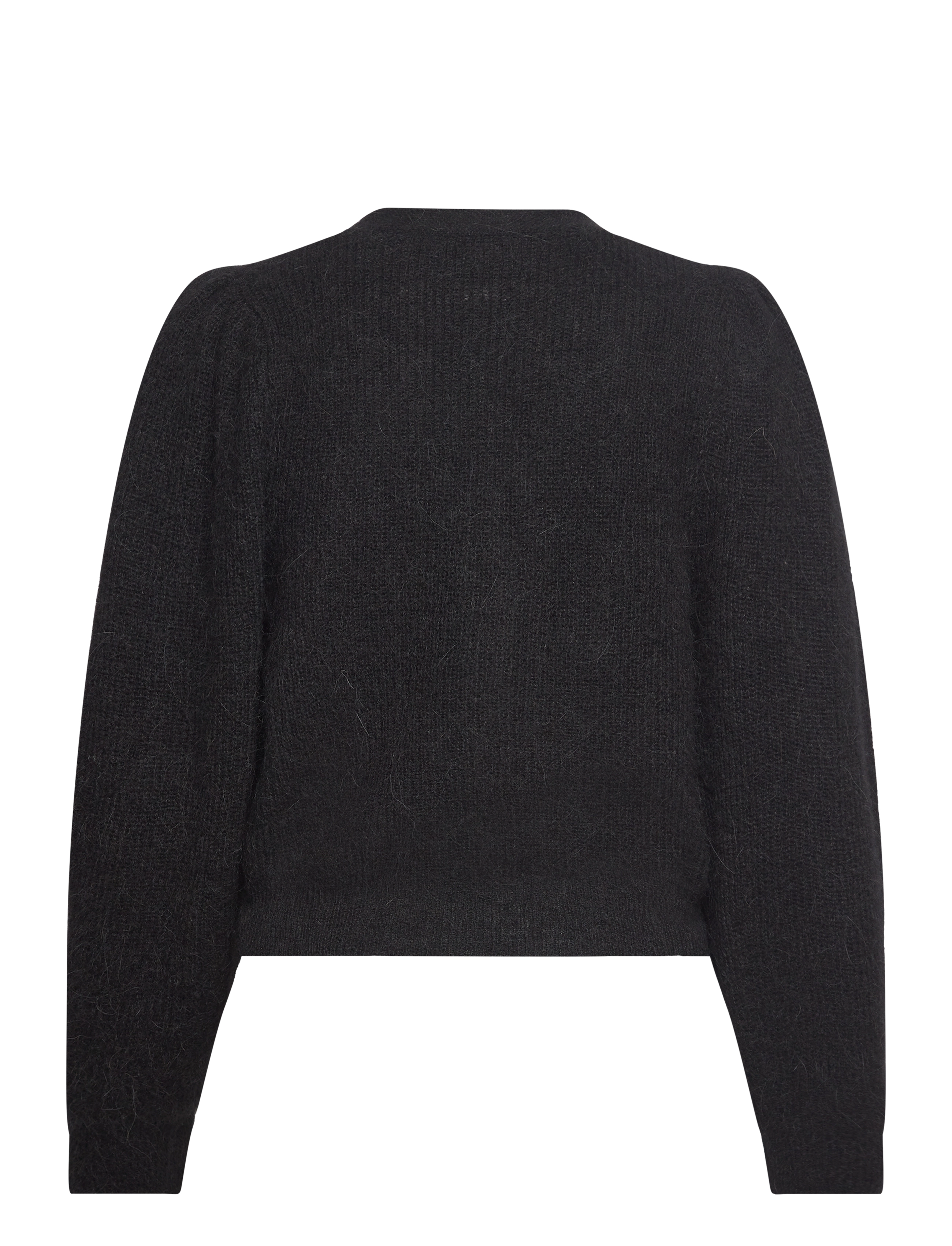 Soaked - SLTuesday Puf Cardigan LS - koftor - black - 2