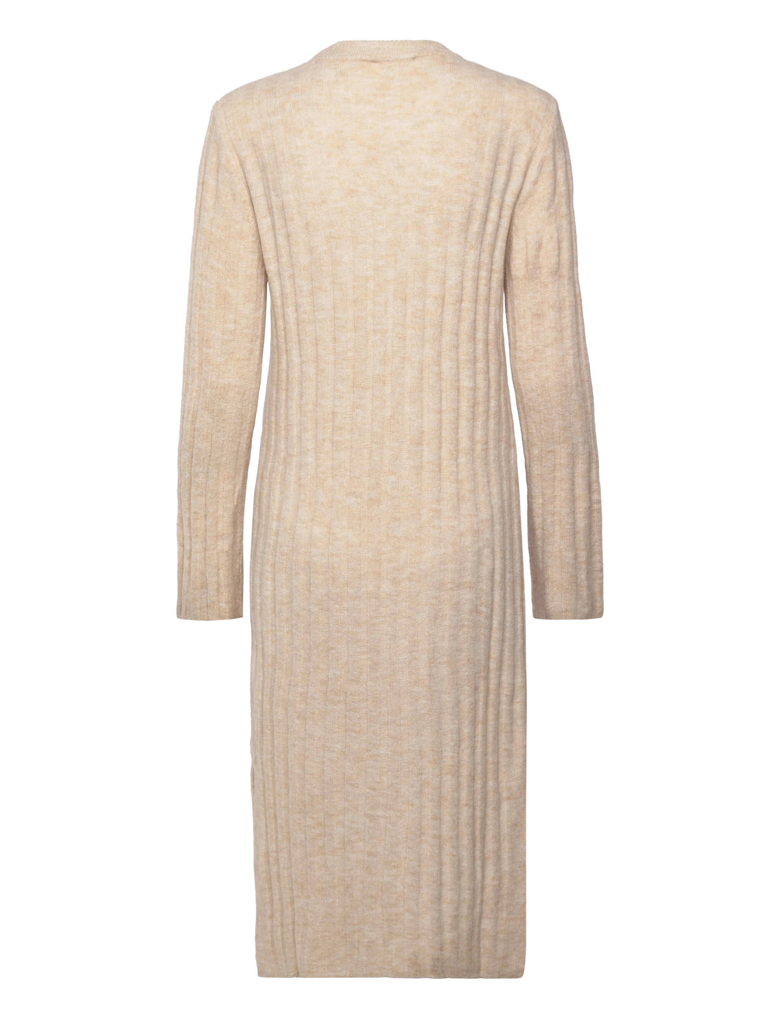 Soaked in Luxury - SLRakel Dress LS - sandshell melange - 2