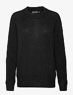 SLTuesday Raglan Pullover LS - BLACK