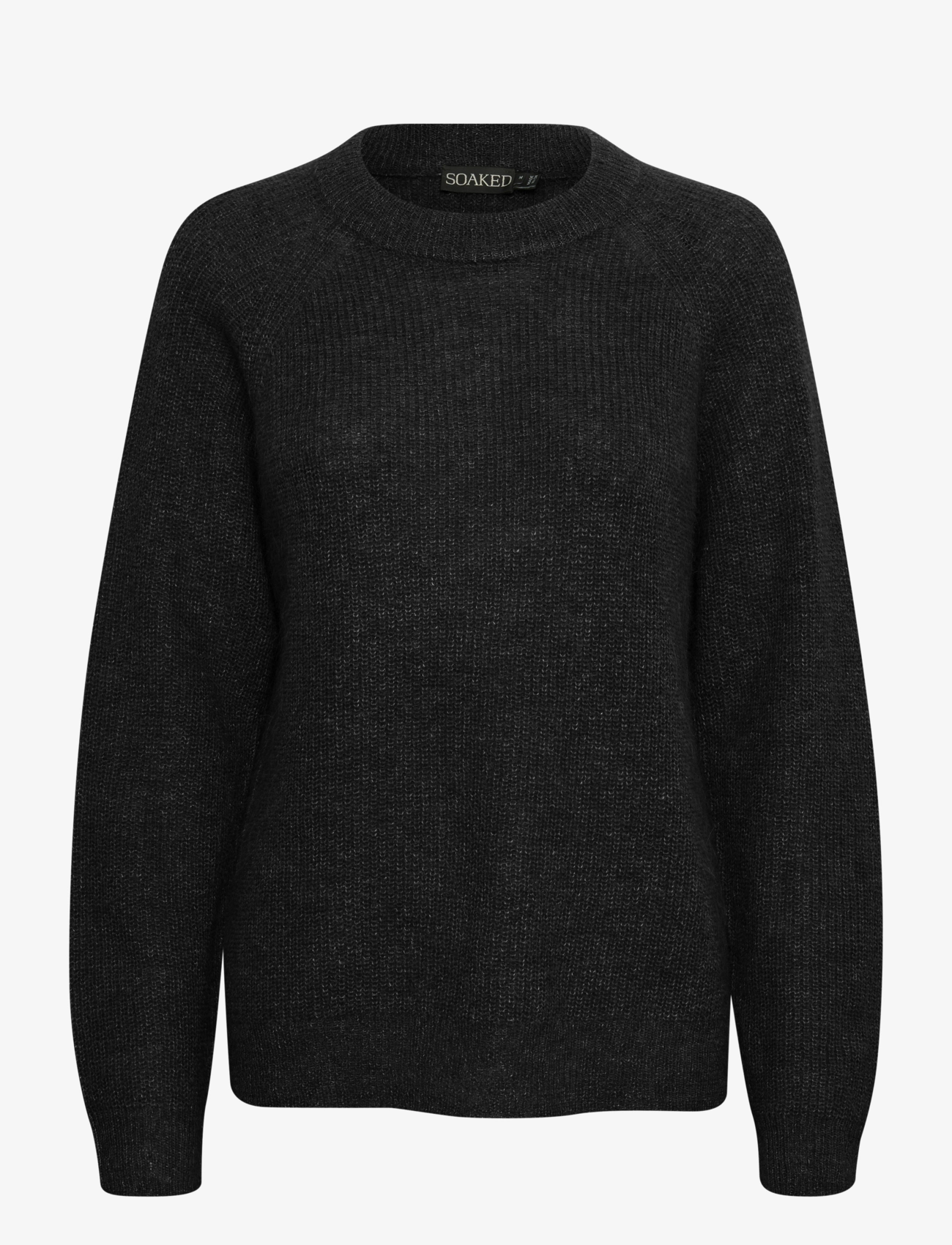 Soaked SLTuesday Raglan Pullover LS - Pullover - BLACK / black