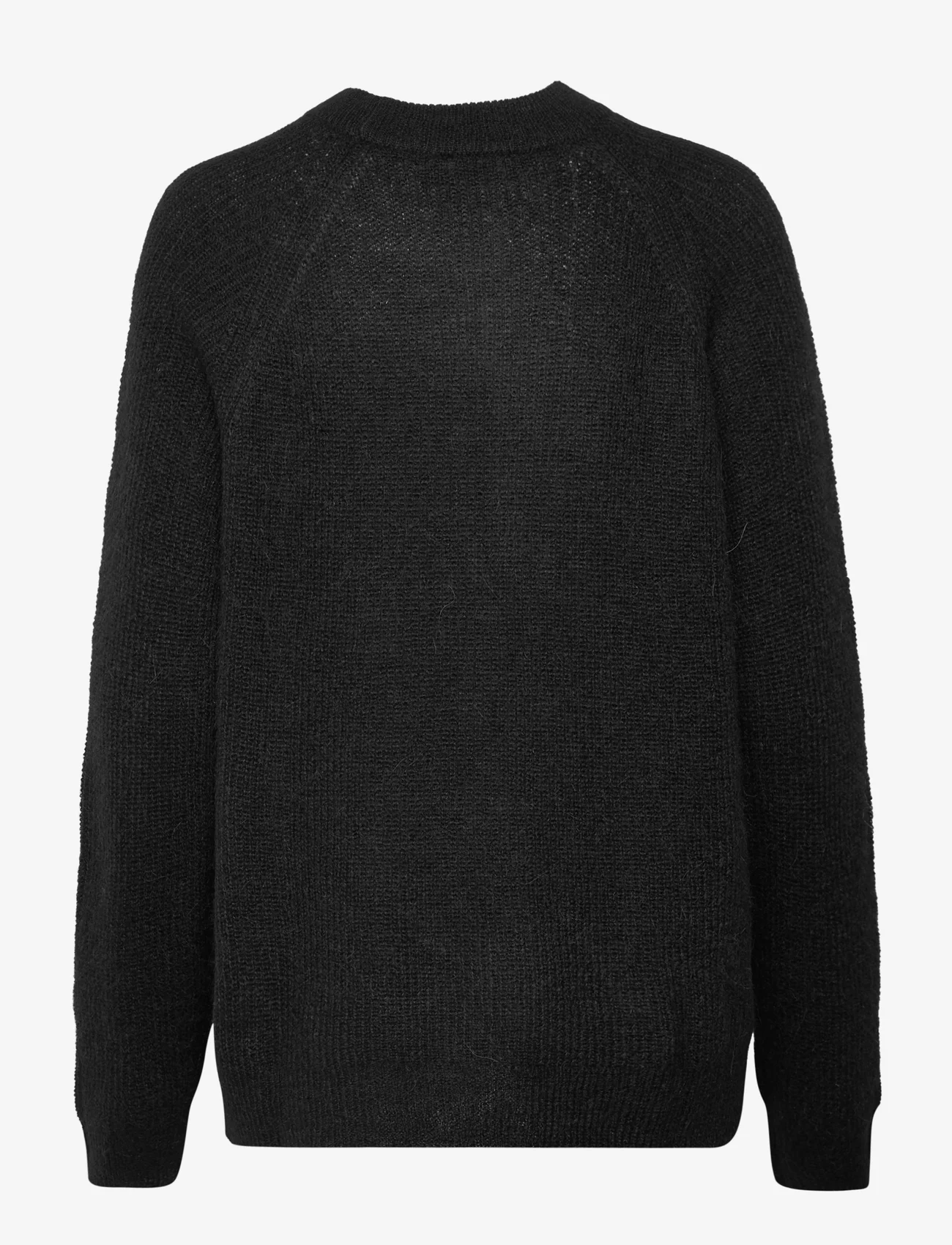 Soaked in Luxury - SLTuesday Raglan Pullover LS - džemperiai - black - 1
