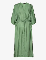 Soaked in Luxury - SLAminah Dress - skjortklänningar - dark ivy - 0