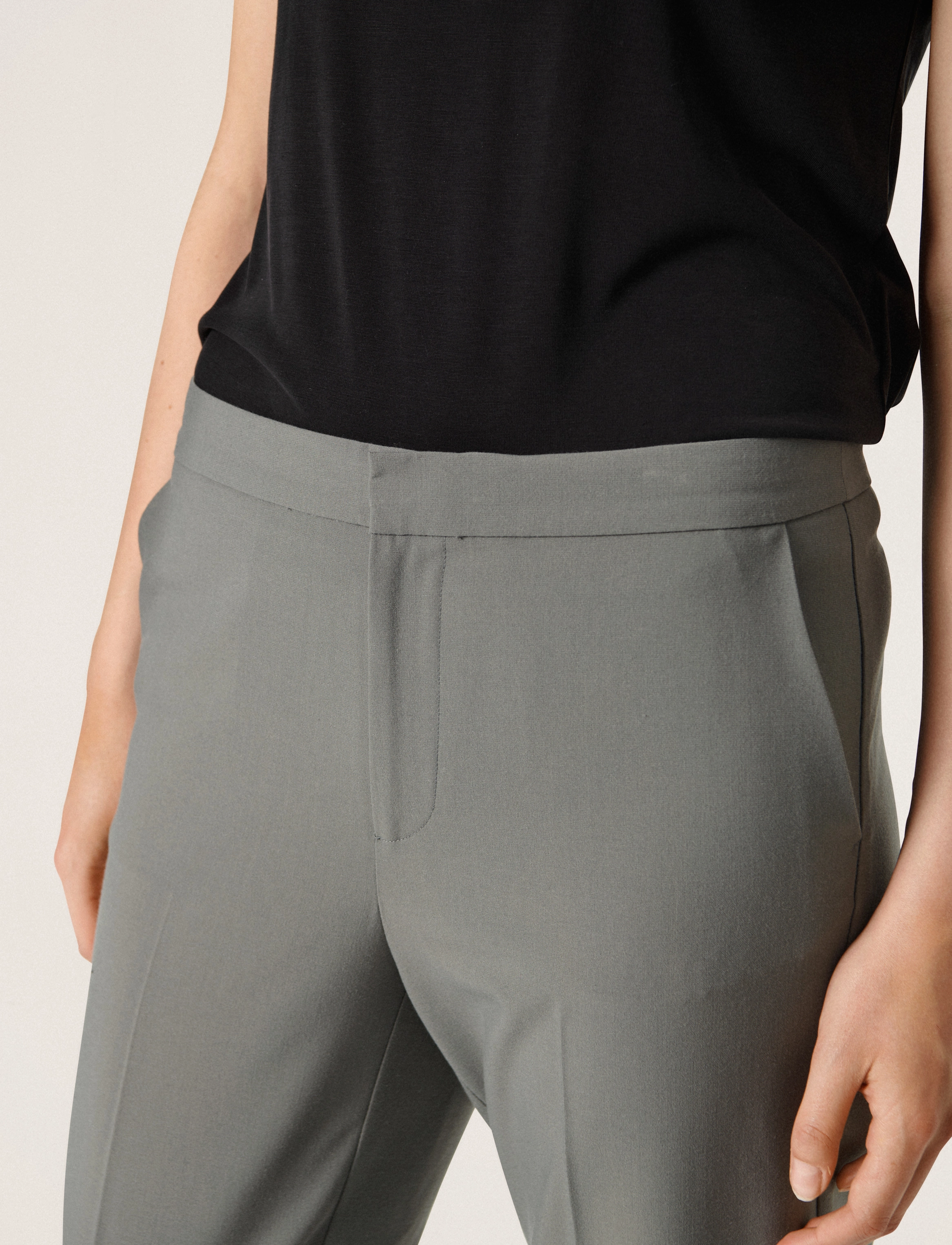 Soaked in Luxury - SLHunter Suiting Pants - sedona sage - 5