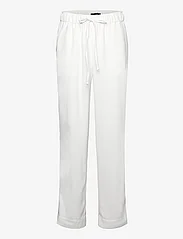 Soaked in Luxury - SLShirley Tapered Pants - straight leg trousers - whisper white - 0