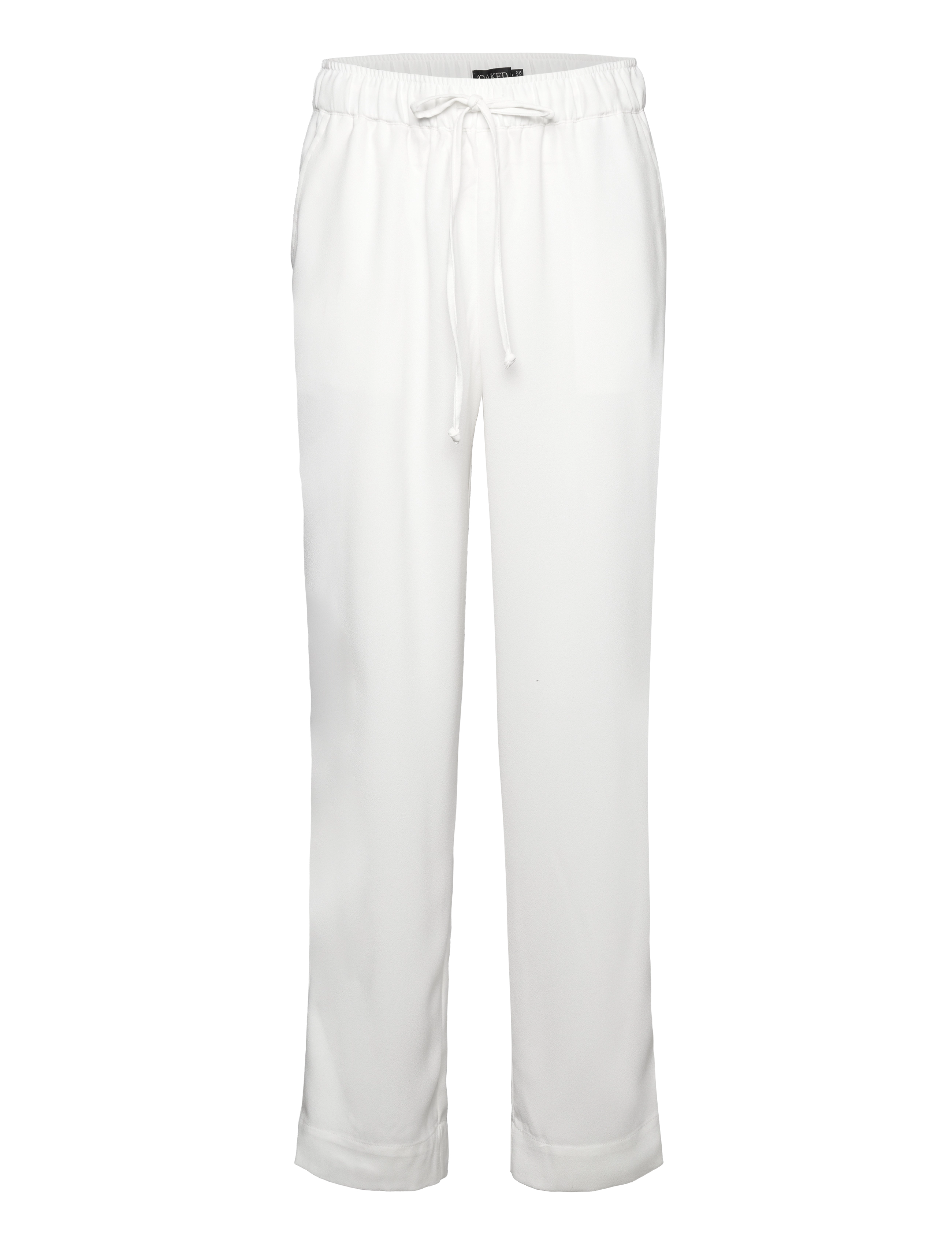 Soaked SLShirley Tapered Pants - Vaatetus - WHISPER WHITE / white