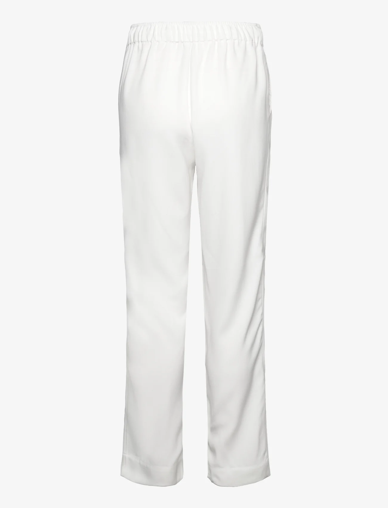 Soaked in Luxury - SLShirley Tapered Pants - straight leg trousers - whisper white - 1