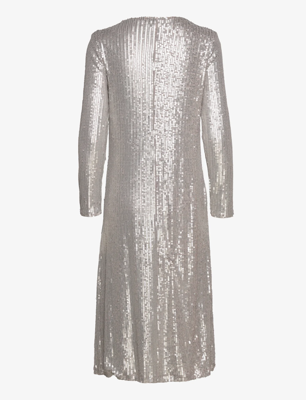 Soaked in Luxury - SLDalila Long Dress LS - festmode zu outlet-preisen - silver - 1