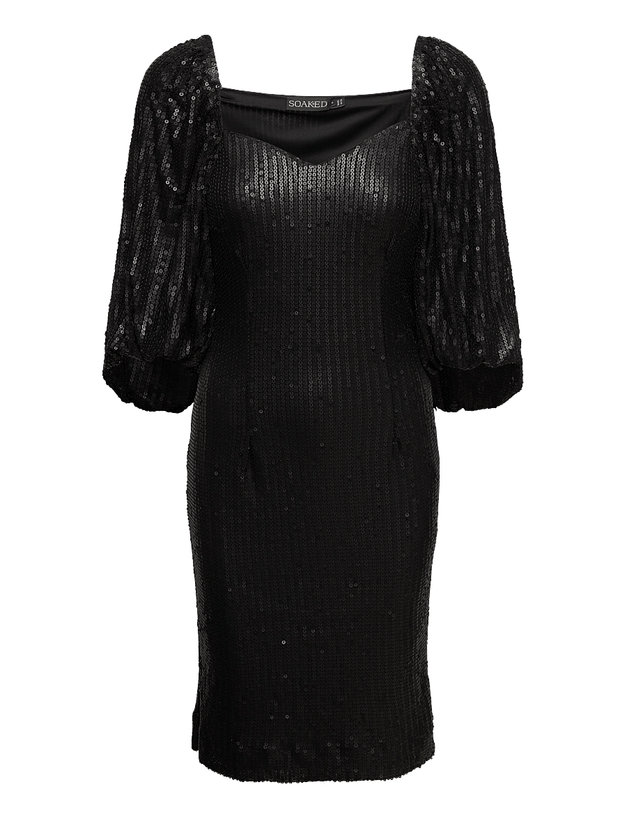 Soaked - SLDalila Gausa Dress - paillettenkleider - black - 1