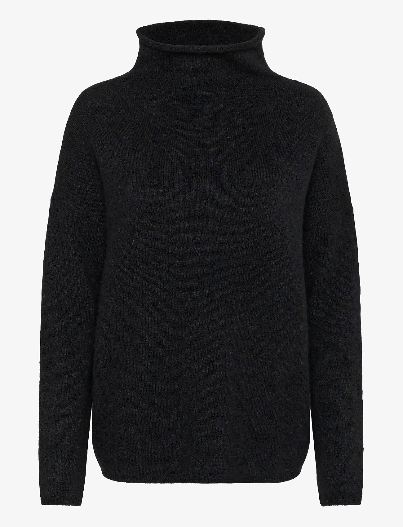 Soaked in Luxury - SLMiya Slim Sleeve Pullover - pullover - black melange - 1