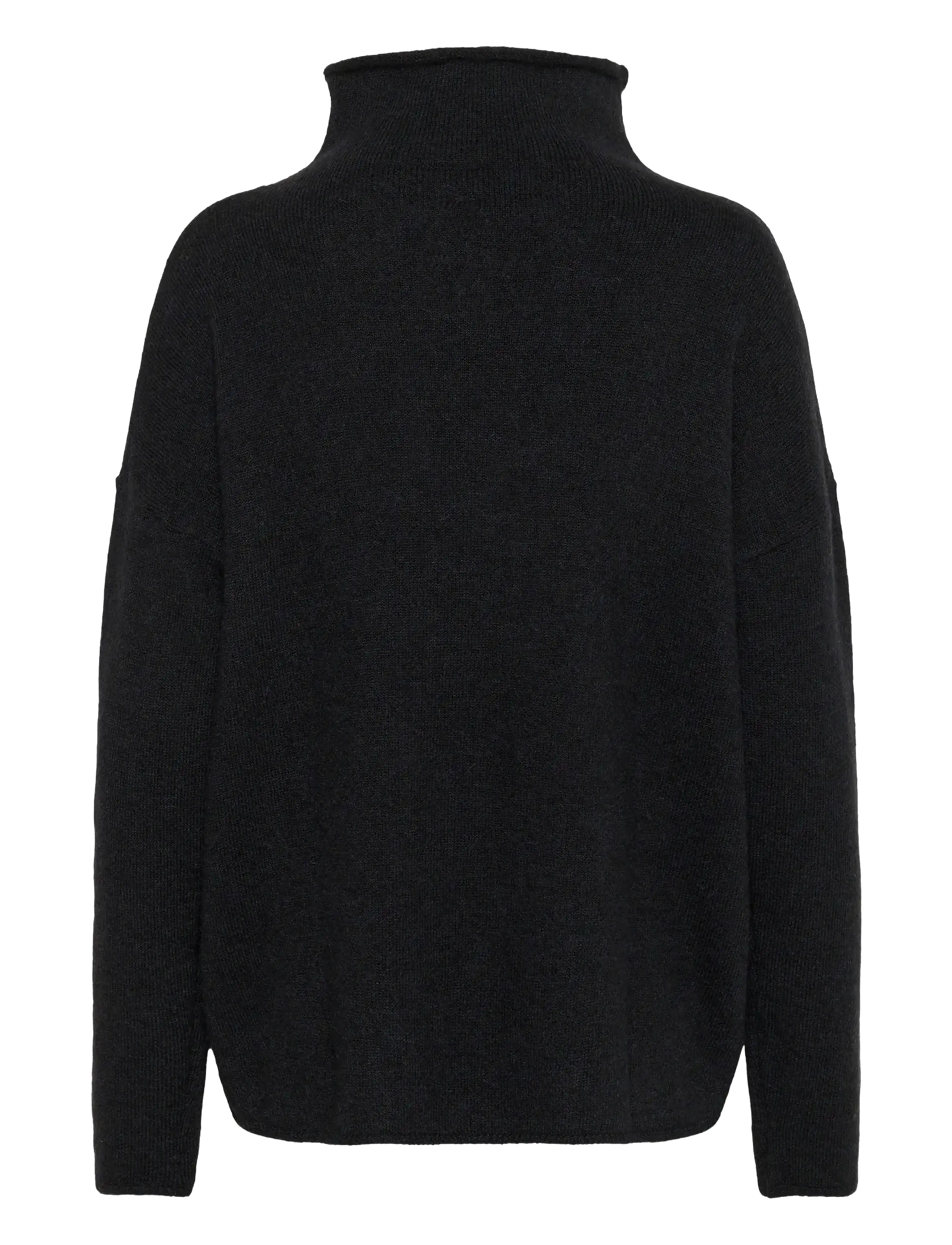 Soaked - SLMiya Slim Sleeve Pullover - pullover - black melange - 2