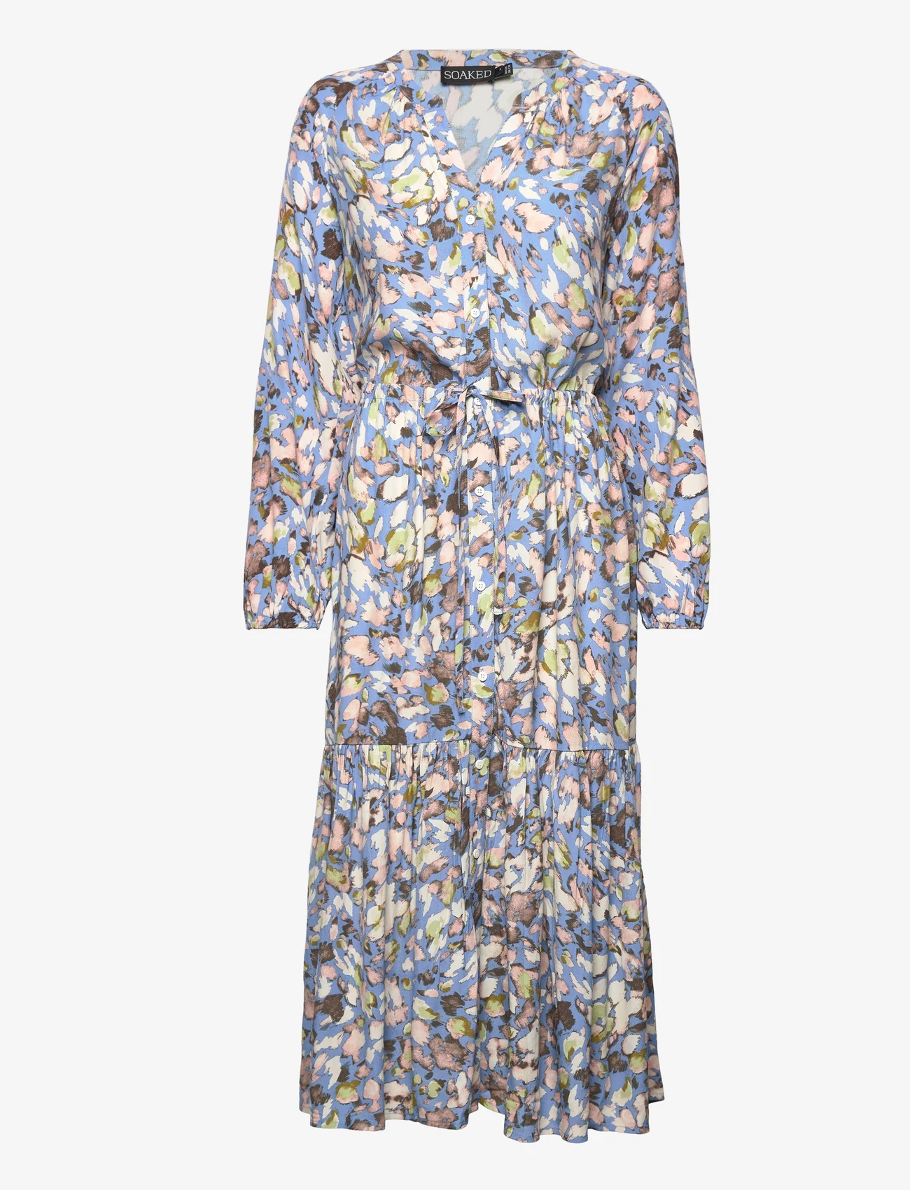 Soaked in Luxury - SLChrishell Midi Dress - midi kjoler - allure abstract print - 0