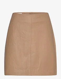SLOlicia Leather Skirt, Soaked in Luxury