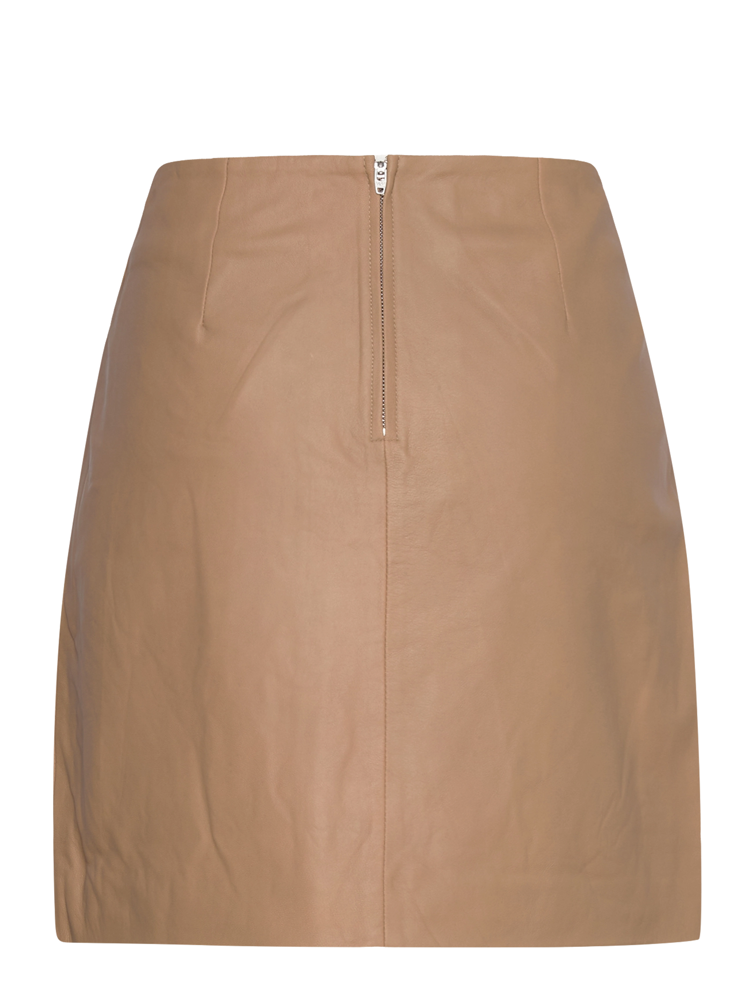 Soaked in Luxury - SLOlicia Leather Skirt - tiger's eye - 1