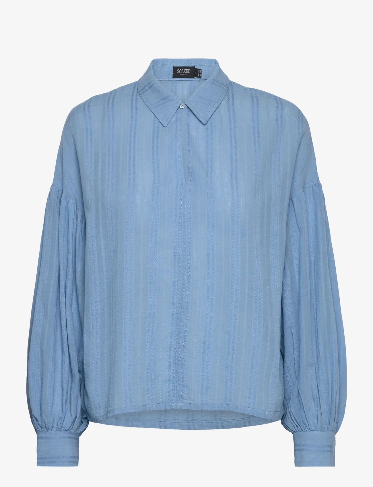 Soaked in Luxury - SLAmanza Shirt Blouse LS - bluzki z długimi rękawami - allure - 0