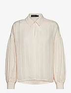 SLAmanza Shirt Blouse LS - WHISPER WHITE