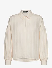 Soaked in Luxury - SLAmanza Shirt Blouse LS - blouses met lange mouwen - whisper white - 0