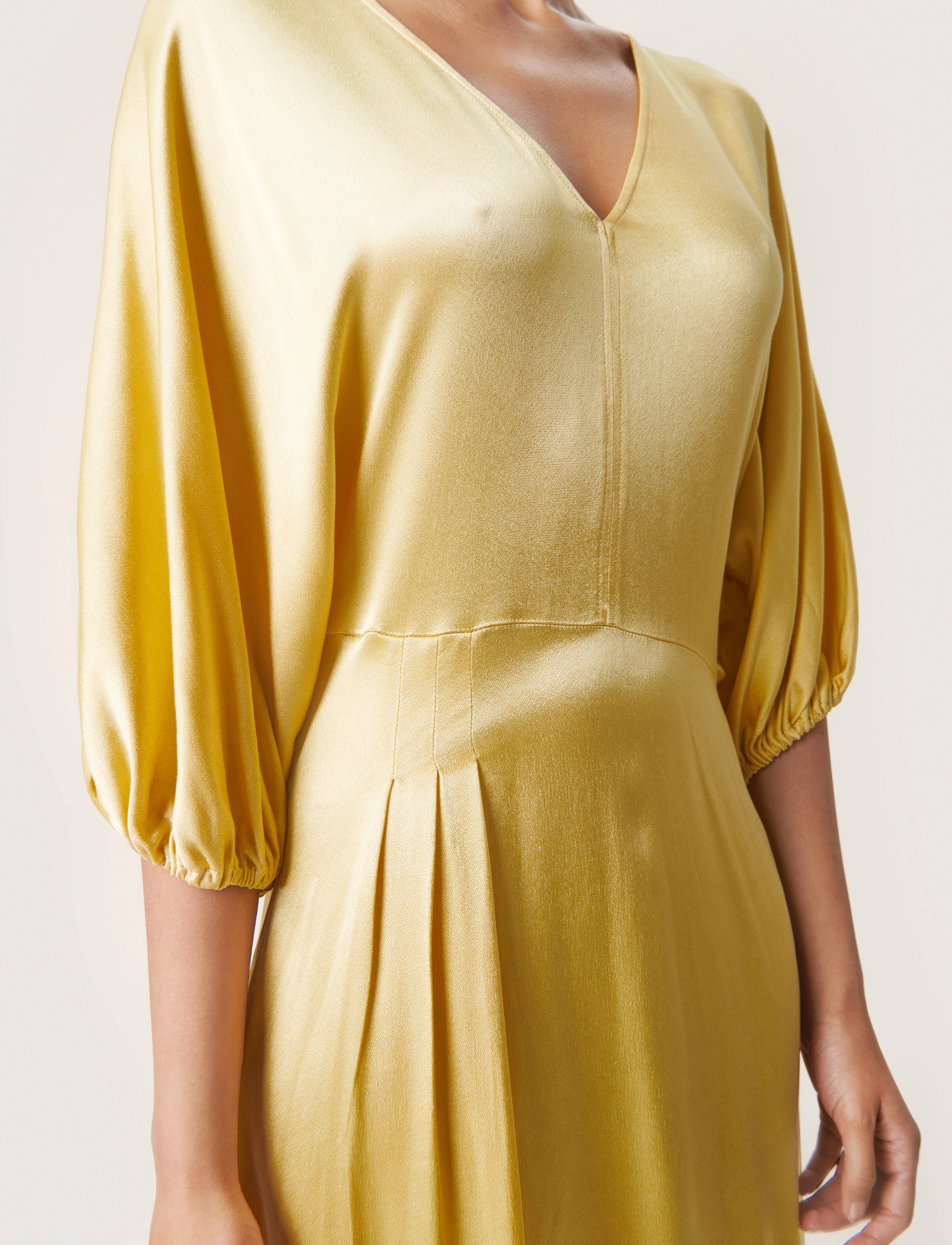 Soaked in Luxury - SLEvita Dress - dusky citron - 5