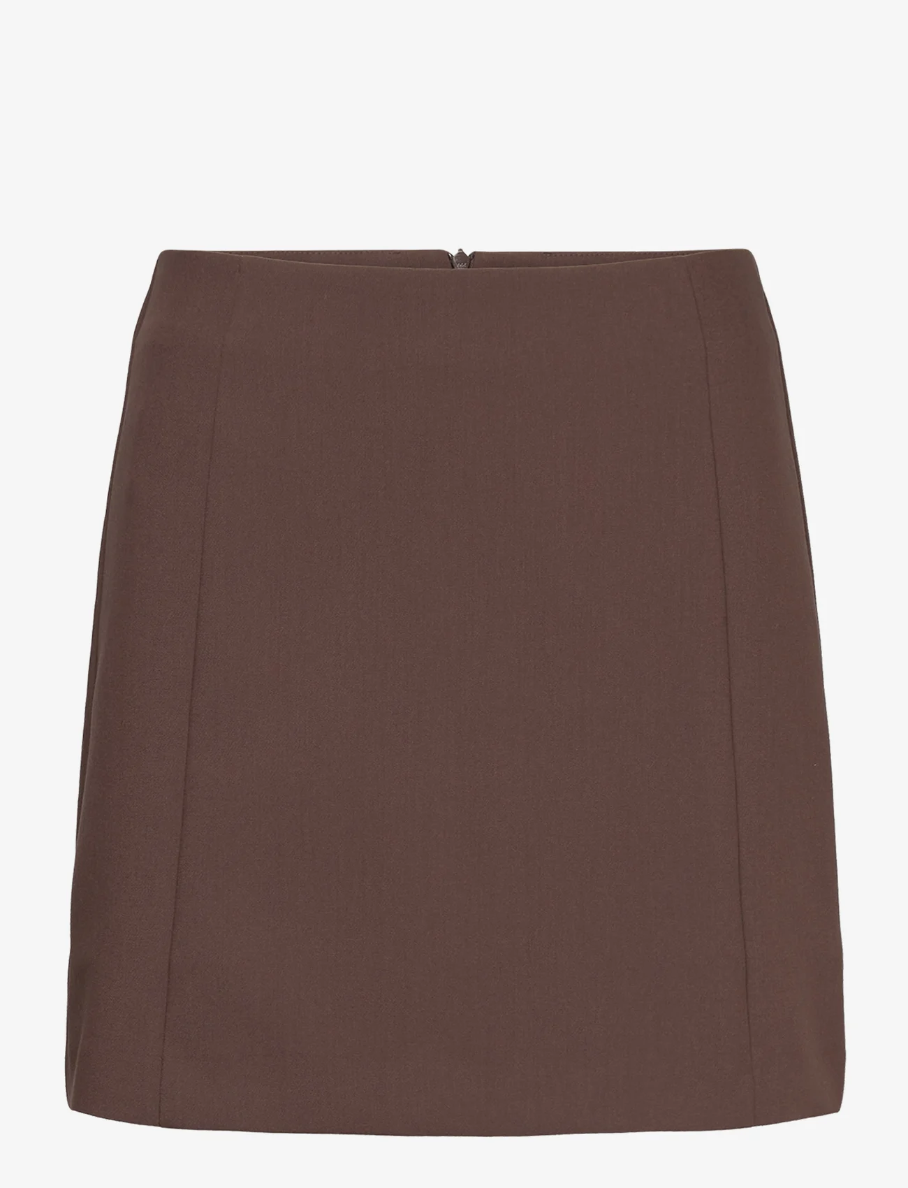 Soaked in Luxury - SLCorinne Short Skirt - korta kjolar - hot fudge - 0