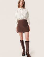 Soaked in Luxury - SLCorinne Short Skirt - kurze röcke - hot fudge - 3