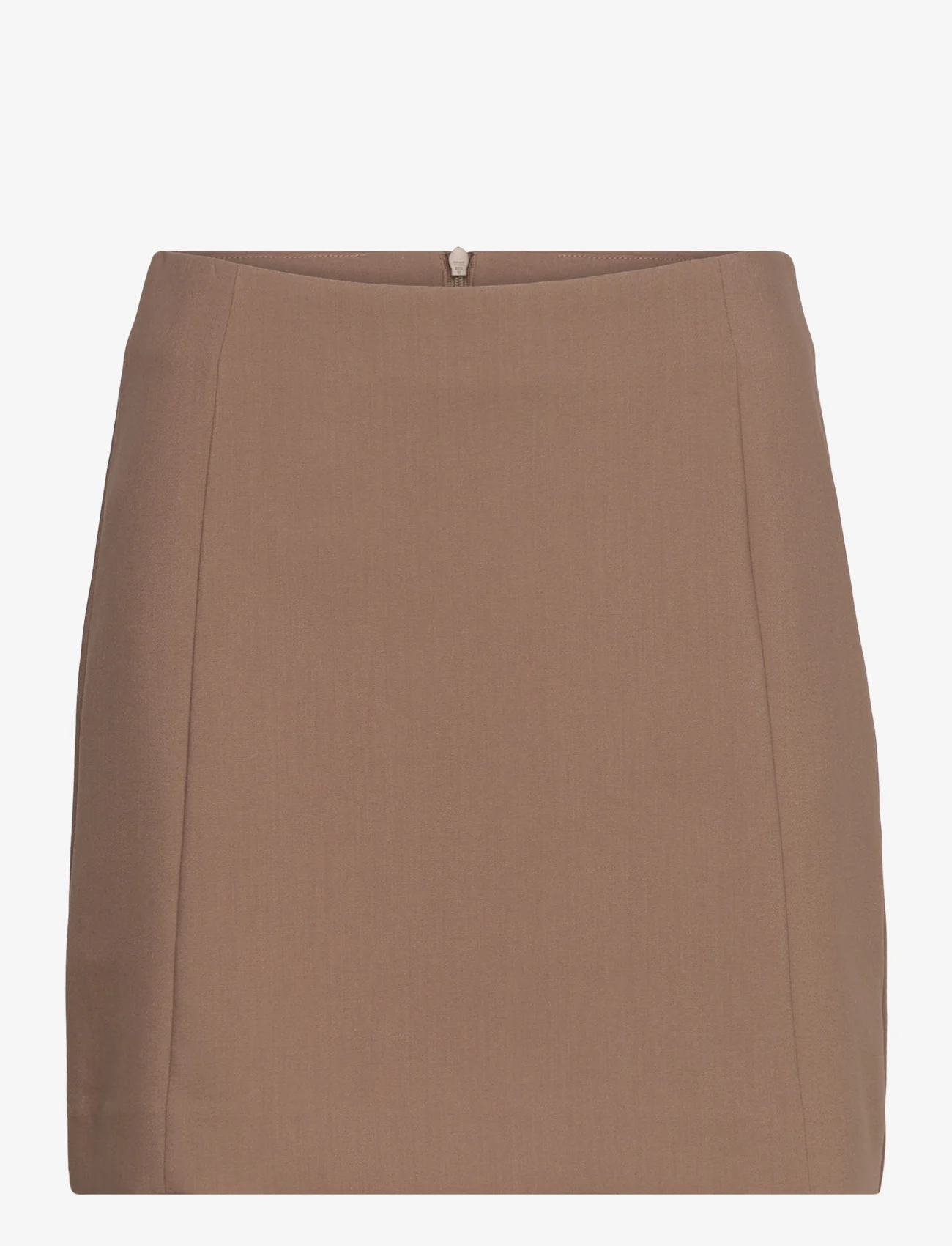 Soaked in Luxury - SLCorinne Short Skirt - korta kjolar - walnut - 0
