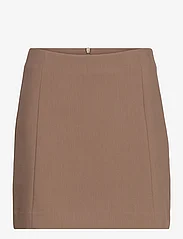 Soaked in Luxury - SLCorinne Short Skirt - korte nederdele - walnut - 0