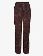 SLShirley Printed Pants - JAVA SWIRL PRINT