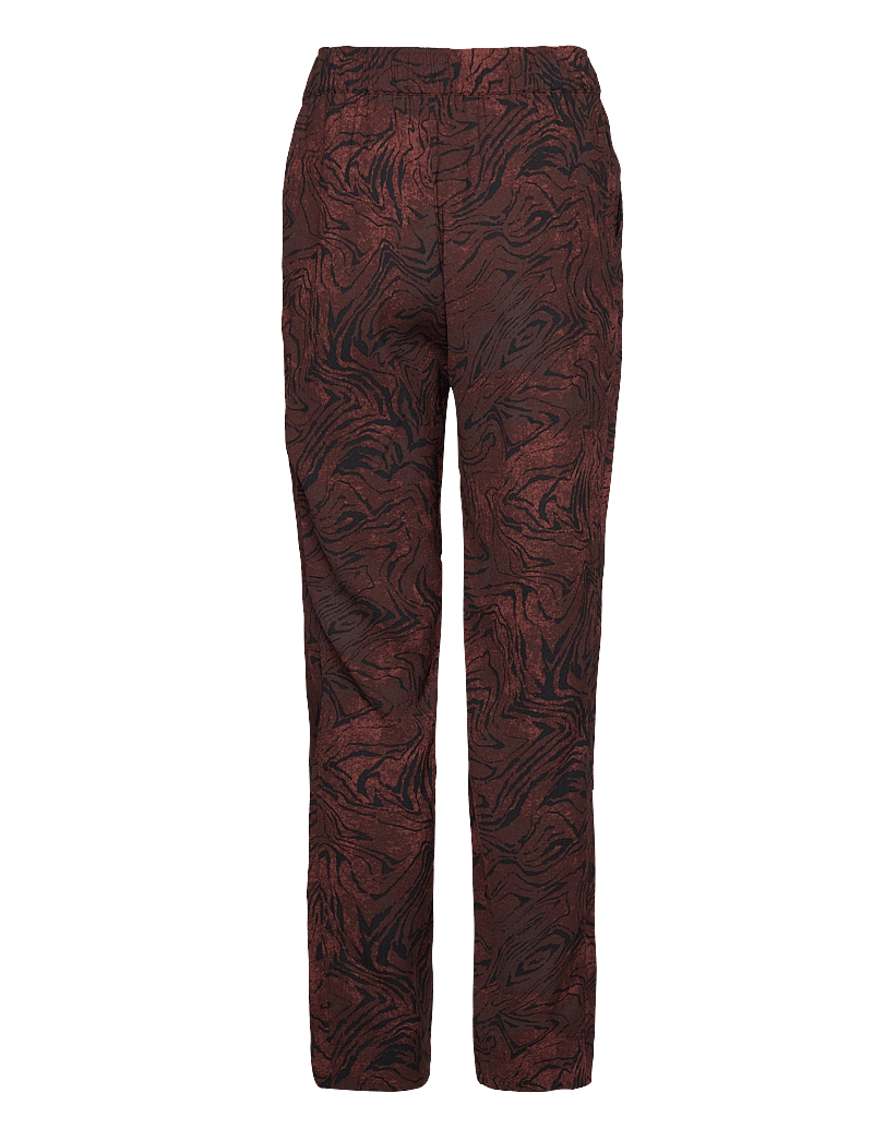 Soaked - SLShirley Printed Pants - straight leg hosen - java swirl print - 1