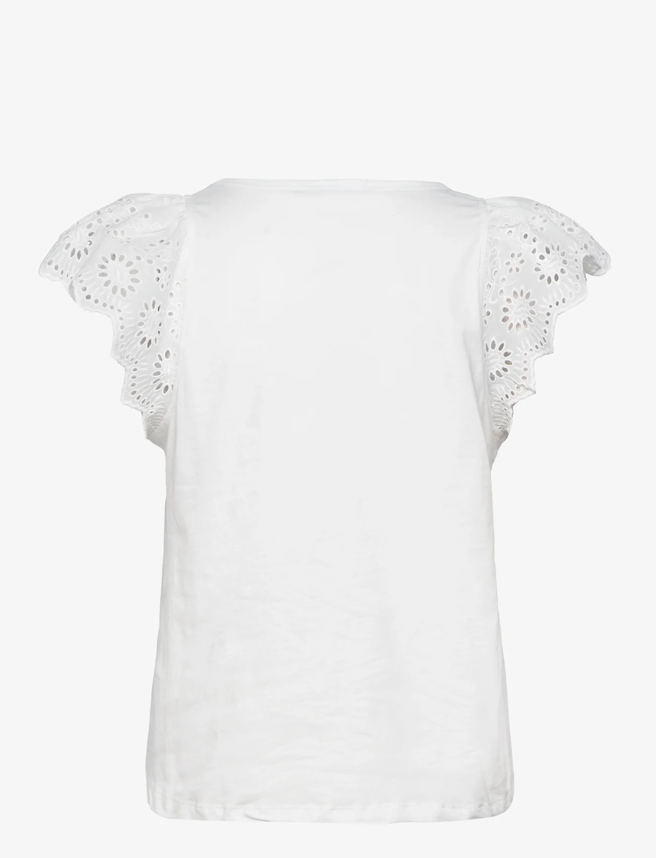 Soaked in Luxury - SLMiara Top - t-shirts - whisper white - 1