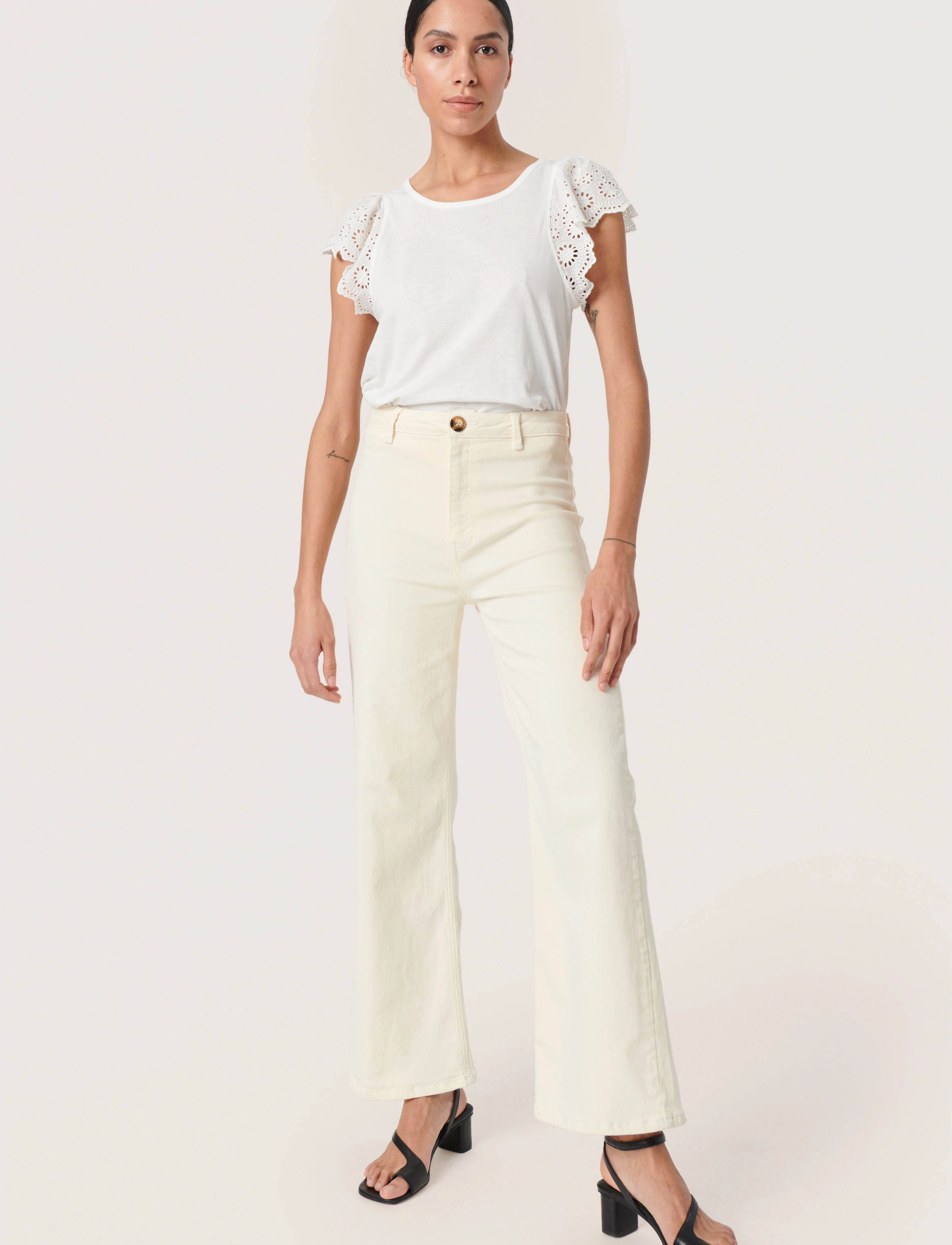 Soaked in Luxury - SLMiara Top - whisper white - 2