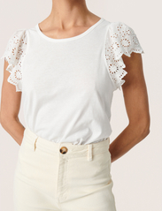 Soaked in Luxury - SLMiara Top - t-shirts - whisper white - 4