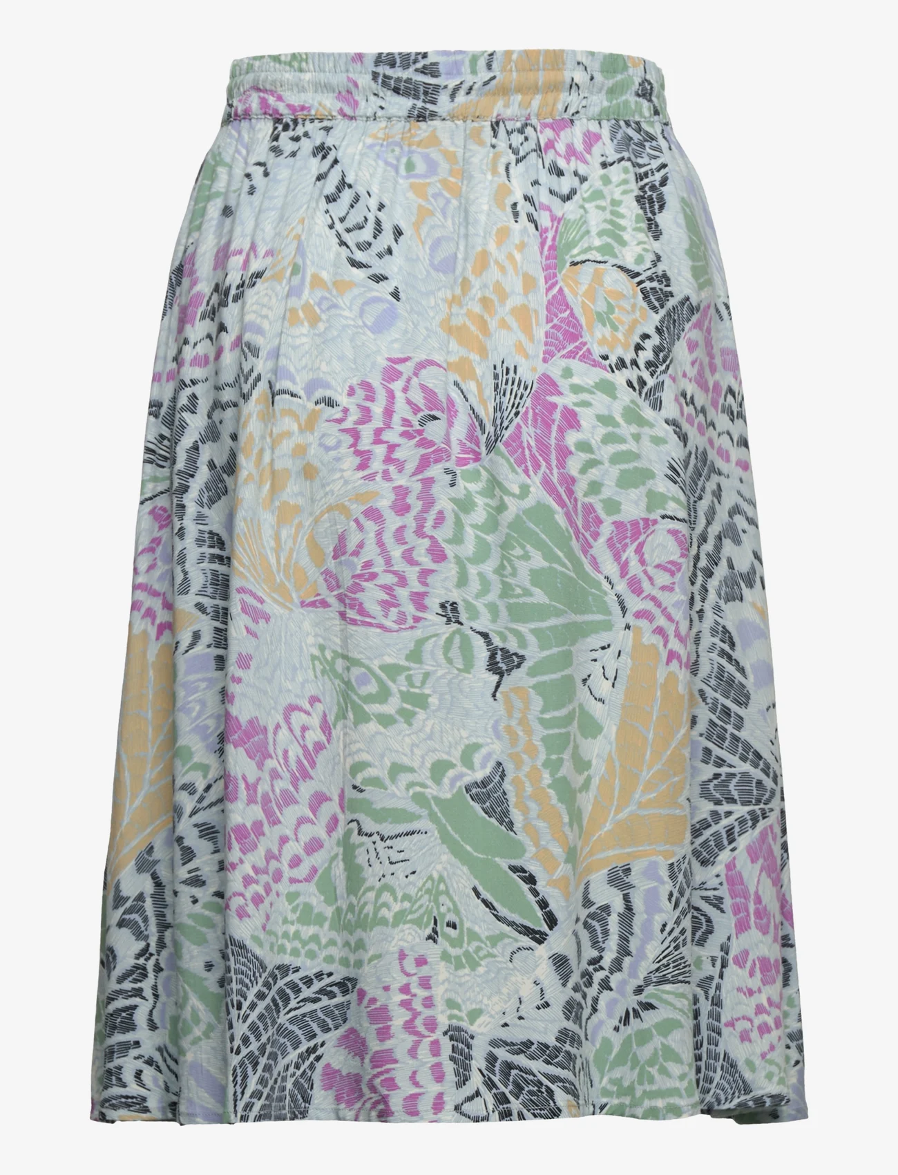Soaked in Luxury - SLLivinna Ilio Skirt - midi kjolar - multicolored butterfly print - 1
