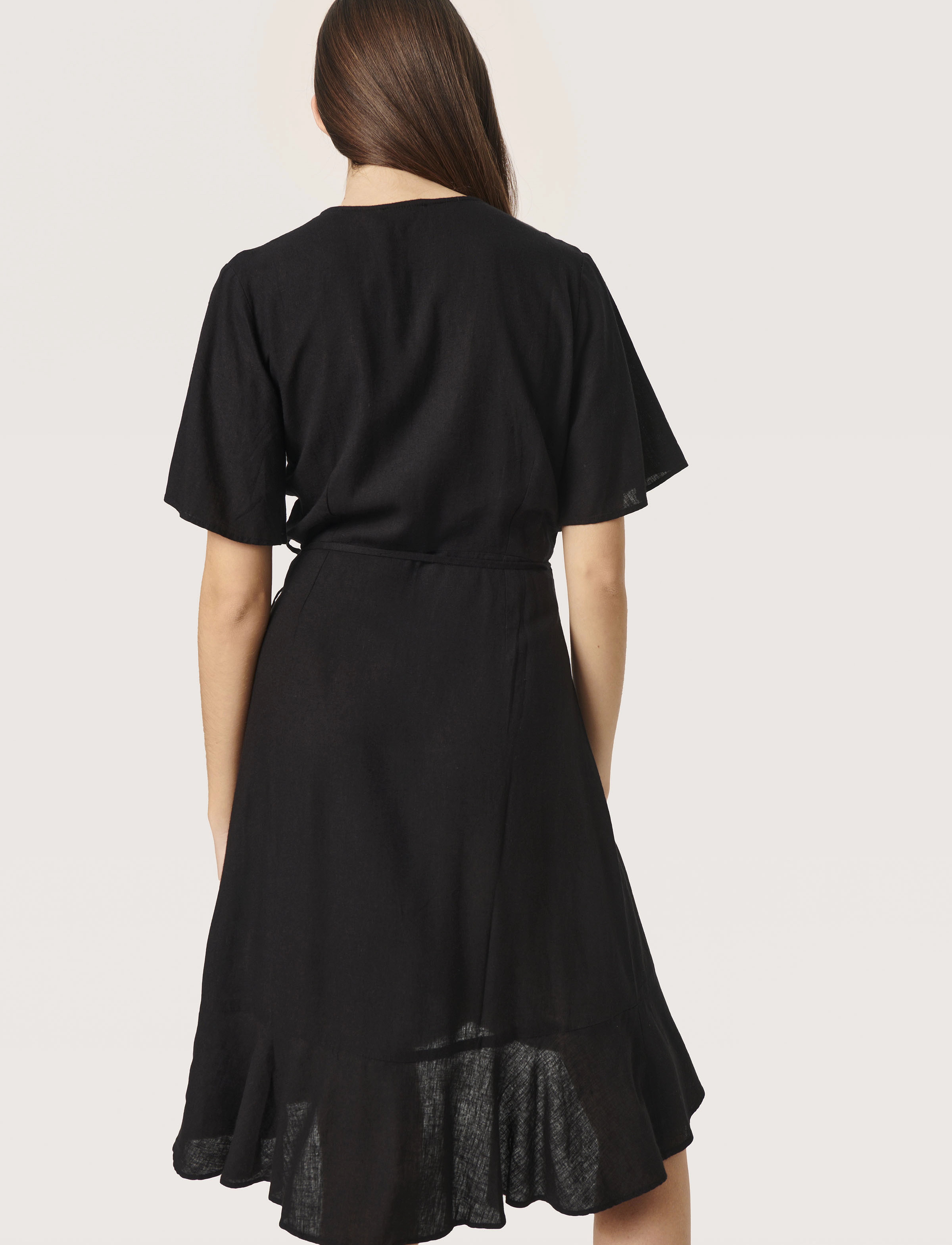 Soaked in Luxury - SLRosaline Wrap Dress - black - 4