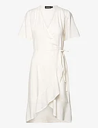 SLRosaline Wrap Dress - WHISPER WHITE
