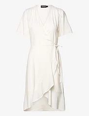 Soaked in Luxury - SLRosaline Wrap Dress - sommerkjoler - whisper white - 0