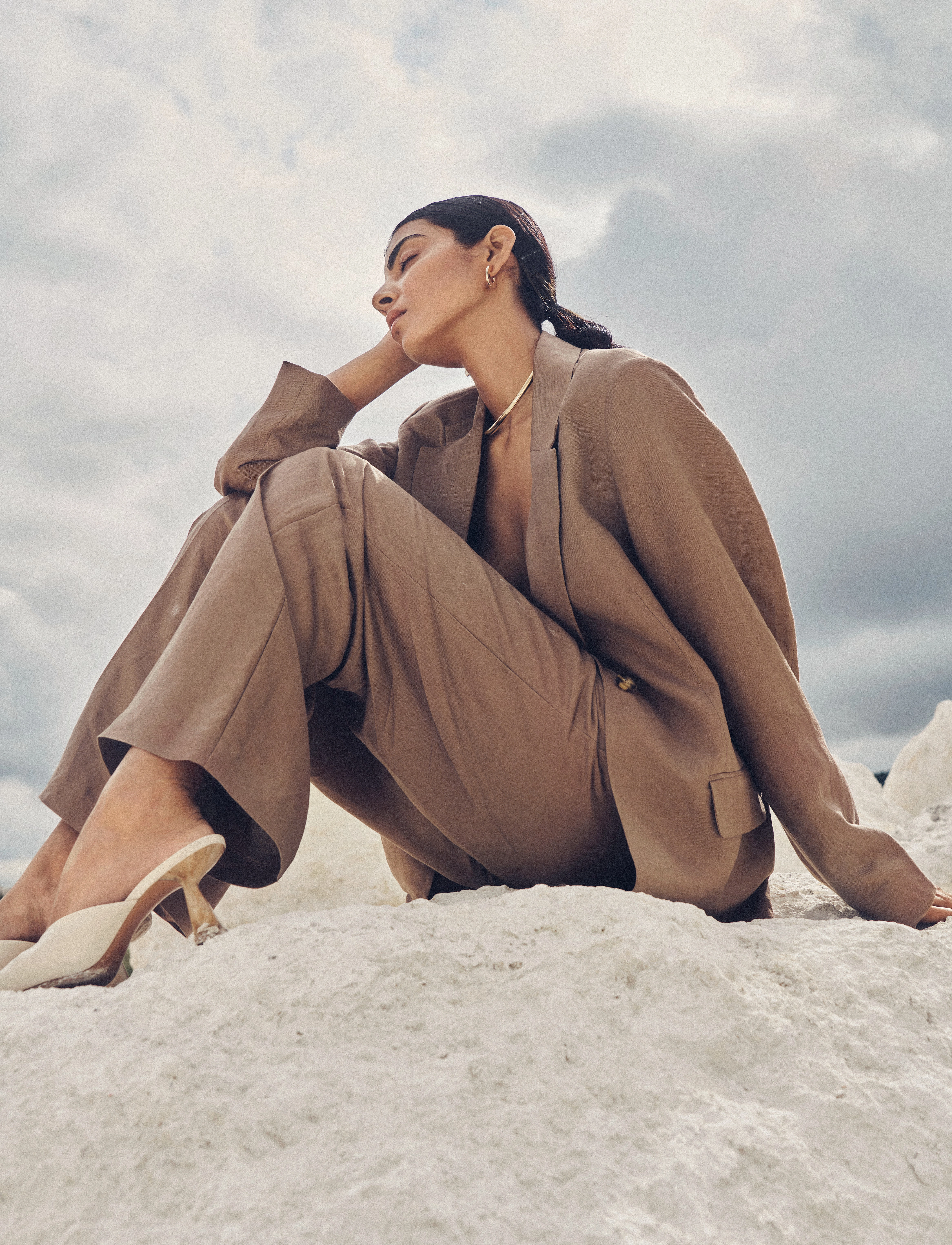 Soaked in Luxury - SLKimina Blazer - brown lentil - 3