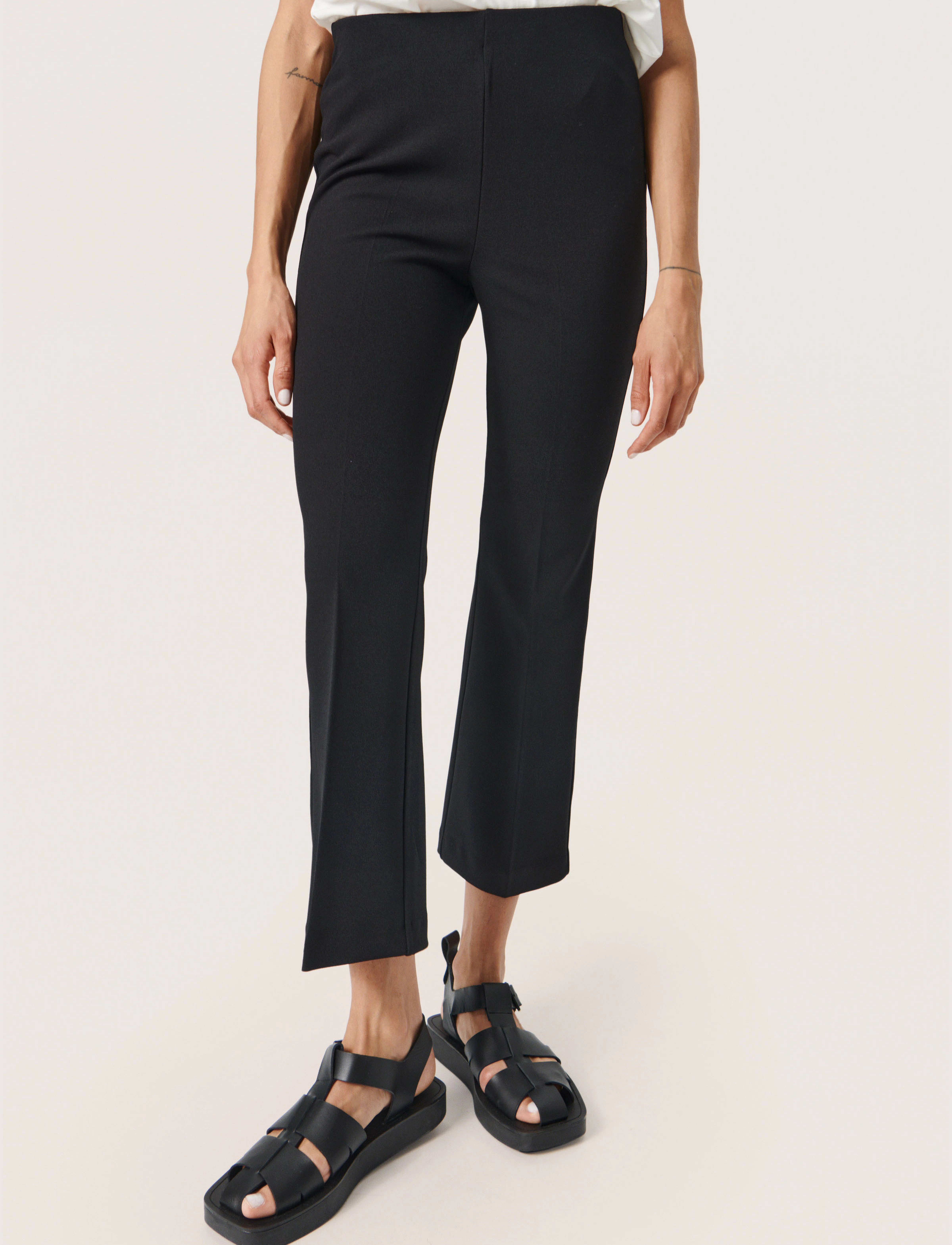 Soaked - SLBea Kaylee Kickflare Pants - black - 2