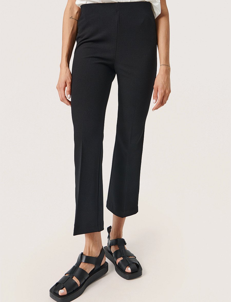 Soaked - SLBea Kaylee Kickflare Pants - black - 2