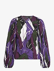 Soaked in Luxury - SLKillian Blouse - blouses met lange mouwen - passion flower rock print - 0
