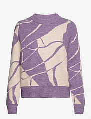 Soaked in Luxury - SLRakel Bates Pullover - pullover - passion flower rock jaquard - 0