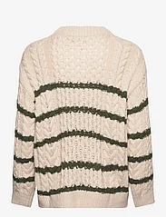Soaked in Luxury - SLFranna Stripe Pullover - swetry - sandshell - 2