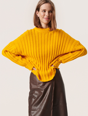 Soaked in Luxury - SLFranna Rib Pullover - jumpers - daylily - 1