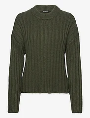 Soaked in Luxury - SLFranna Rib Pullover - pullover - kombu green - 0