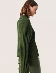 Soaked in Luxury - SLFranna Rib Pullover - pullover - kombu green - 4